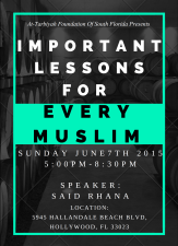 At- Tarbiyah Foundation Seminar 1`